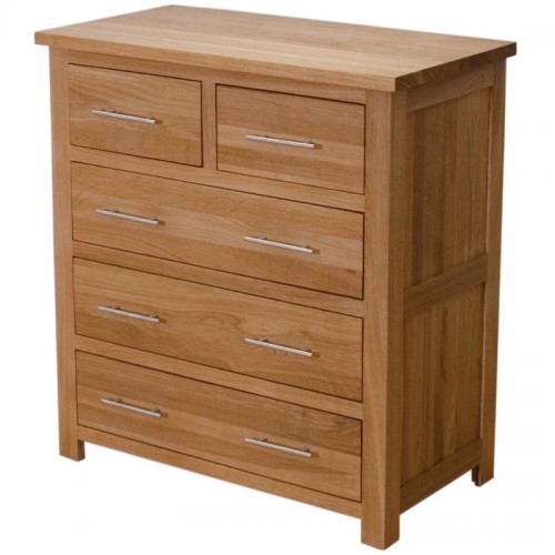 Opus Modern Oak 2 Over 3 Drawer Chest Opus Modern Oak 2 Over 3 Drawer Chest