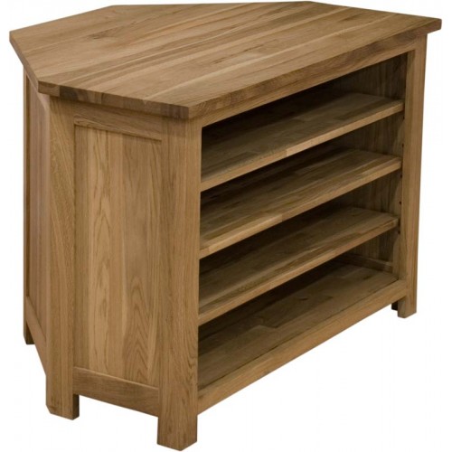 Opus Modern Oak Corner TV Unit Opus Modern Oak Corner TV Unit
