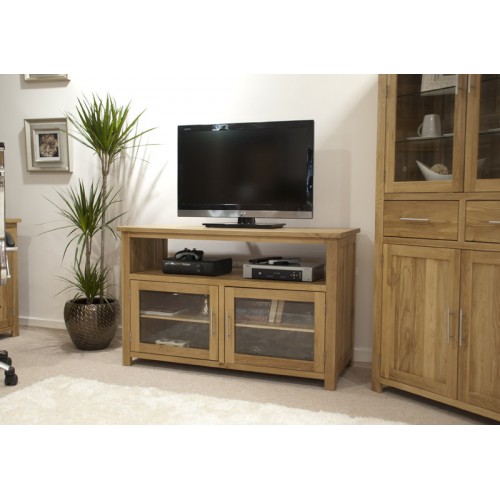 Opus Modern Oak Entertainment Unit