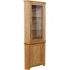 Opus Modern Oak Corner Display Unit Opus Modern Oak Corner Display Unit