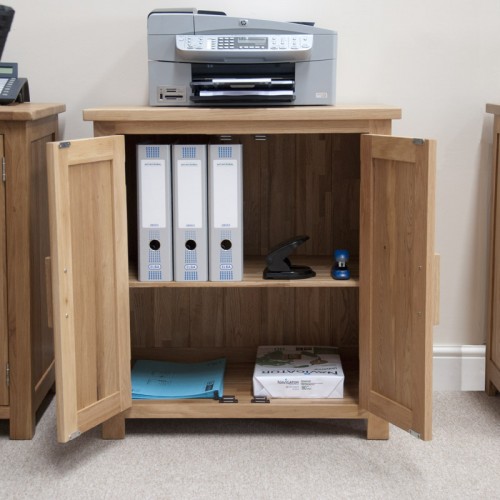 Opus Modern Oak Printer / Occasional Cupboard Opus Modern Oak Printer / Occasional Cupboard