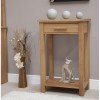 Opus Modern Oak Small Console Table Opus Modern Oak Small Console Table