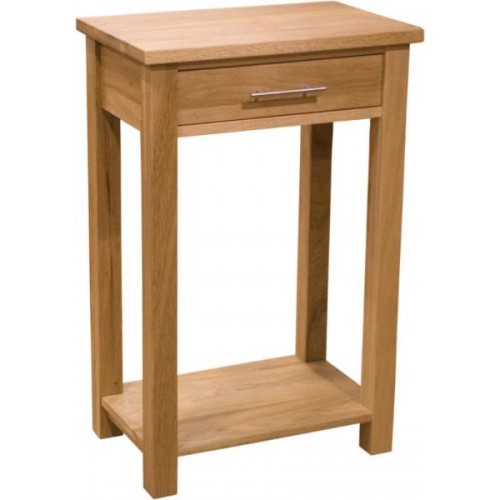 Opus Modern Oak Small Console Table Opus Modern Oak Small Console Table