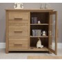 Opus Modern Oak Small Glazed Chest