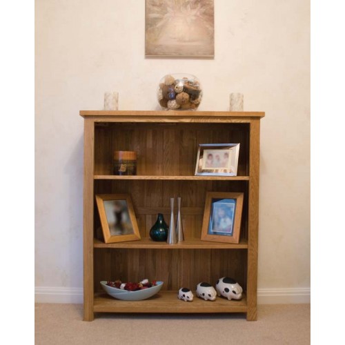 Opus Modern Oak Small Bookcase Opus Modern Oak Small Bookcase