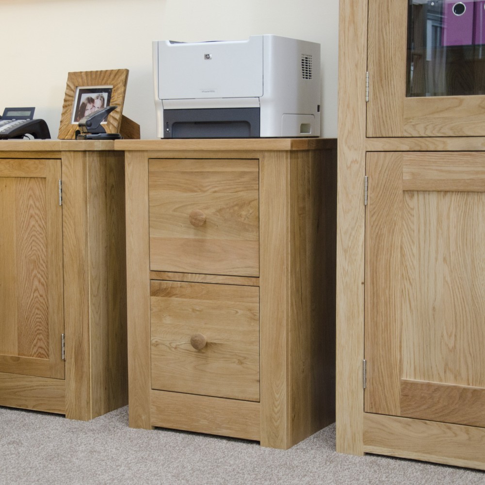 Torino Contemporary Oak Filing Cabinet Torino Contemporary Oak Filing Cabinet