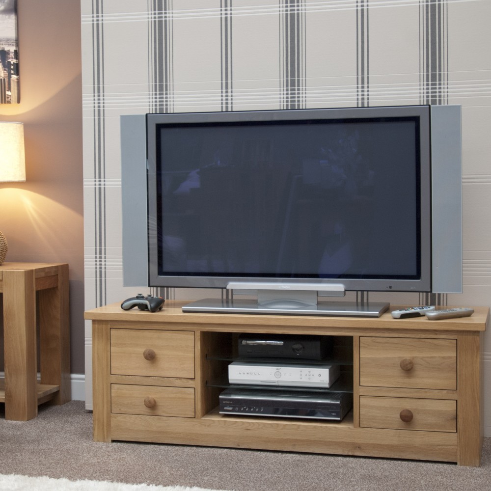 Torino Contemporary Oak Large Plasma Unit Torino Contemporary Oak Large Plasma Unit