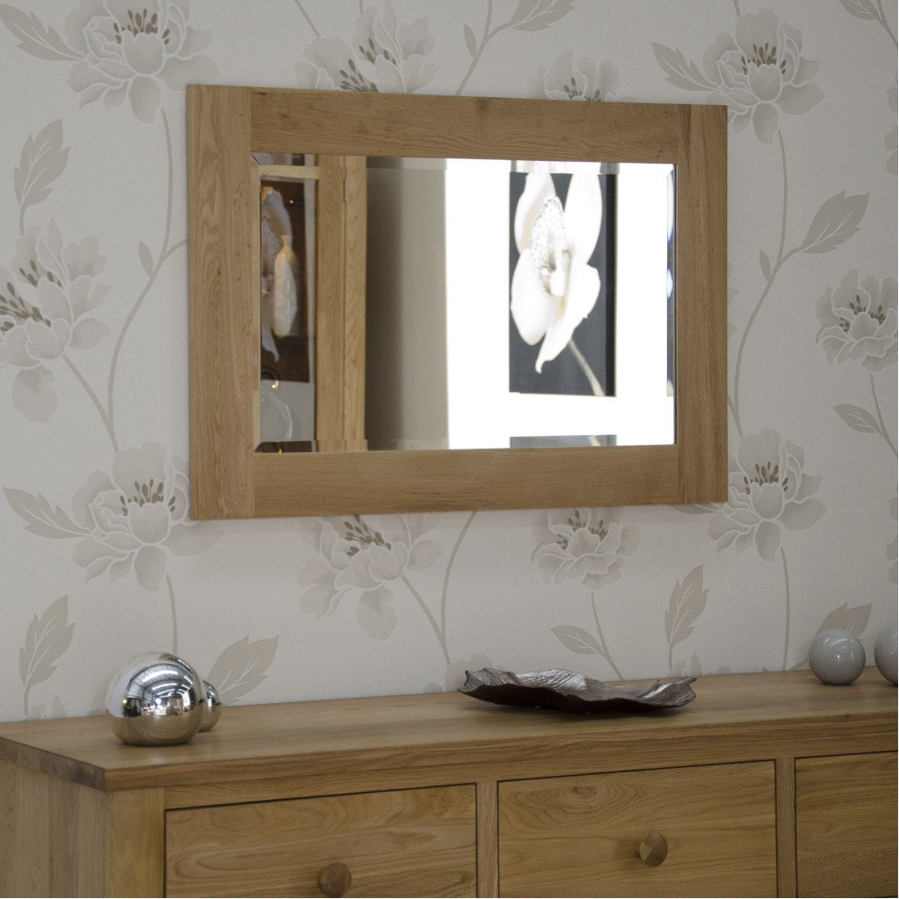Torino Contemporary Oak Small 900 x 600 Mirror Torino Contemporary Oak Small 900 x 600 Mirror