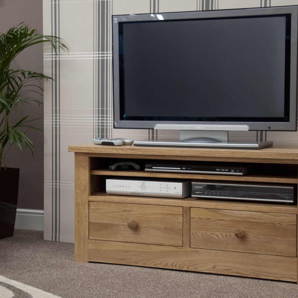 Torino Contemporary Oak Small Plasma Unit Torino Contemporary Oak Small Plasma Unit