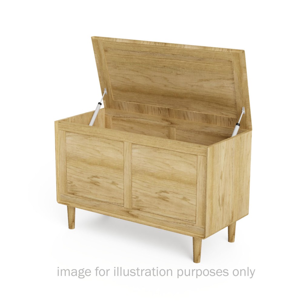 Scandic Oak Blanket Box Scandic Oak Blanket Box