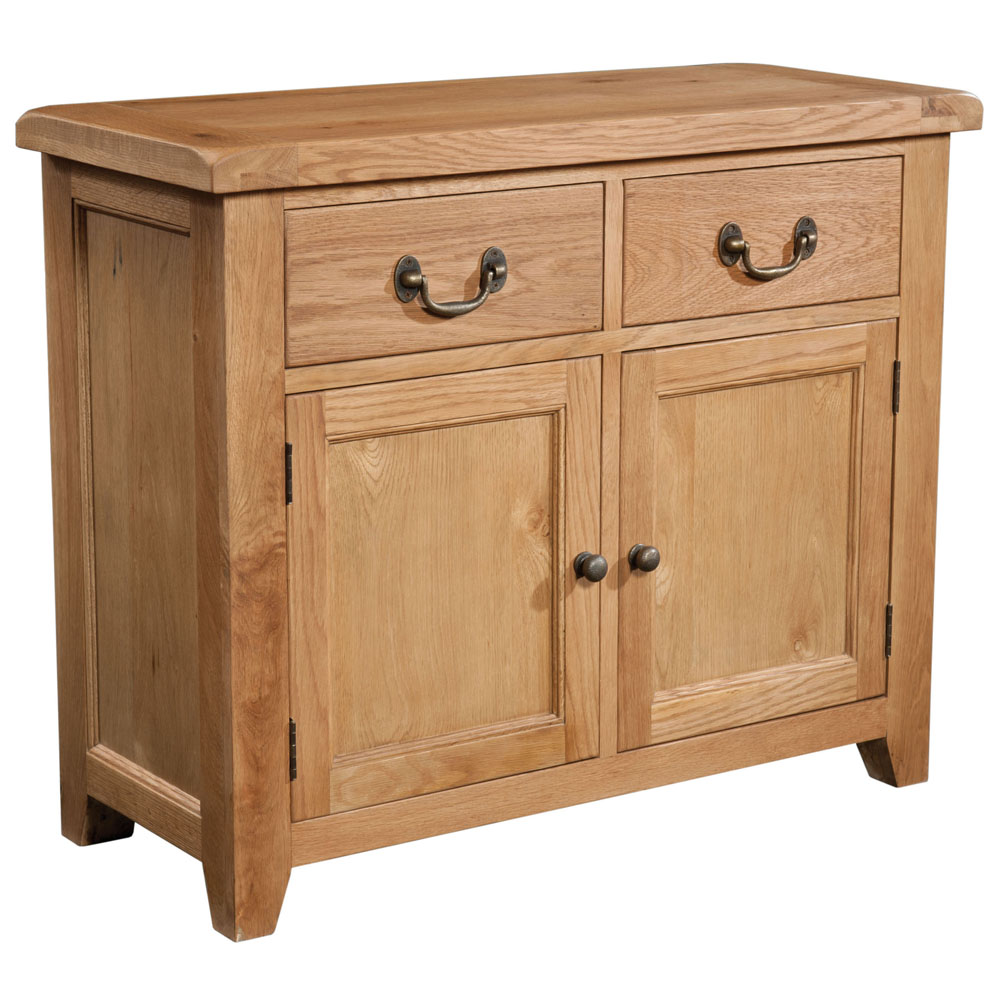 Somerset Oak 2 Door 2 Drawer Sideboard Somerset Oak 2 Door 2 Drawer Sideboard
