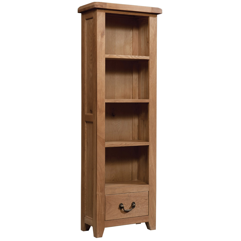 Somerset Oak Bookcase 600 X 1800 Somerset Oak Bookcase 600 X 1800