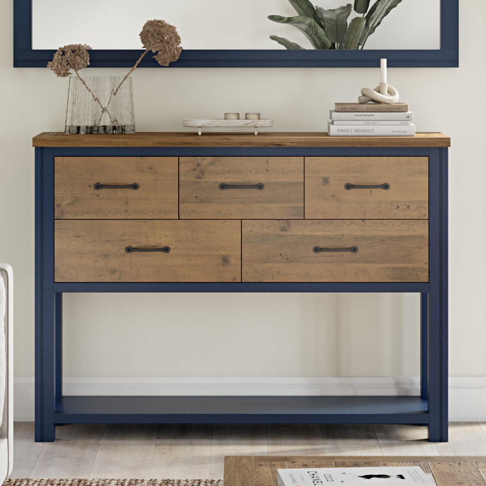 Splash of Blue - Sideboard / Console Table Splash of Blue - Sideboard / Console Table