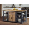 Splash of Blue - Kitchen Island Splash of Blue - Kitchen Island