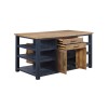 Splash of Blue - Kitchen Island Splash of Blue - Kitchen Island