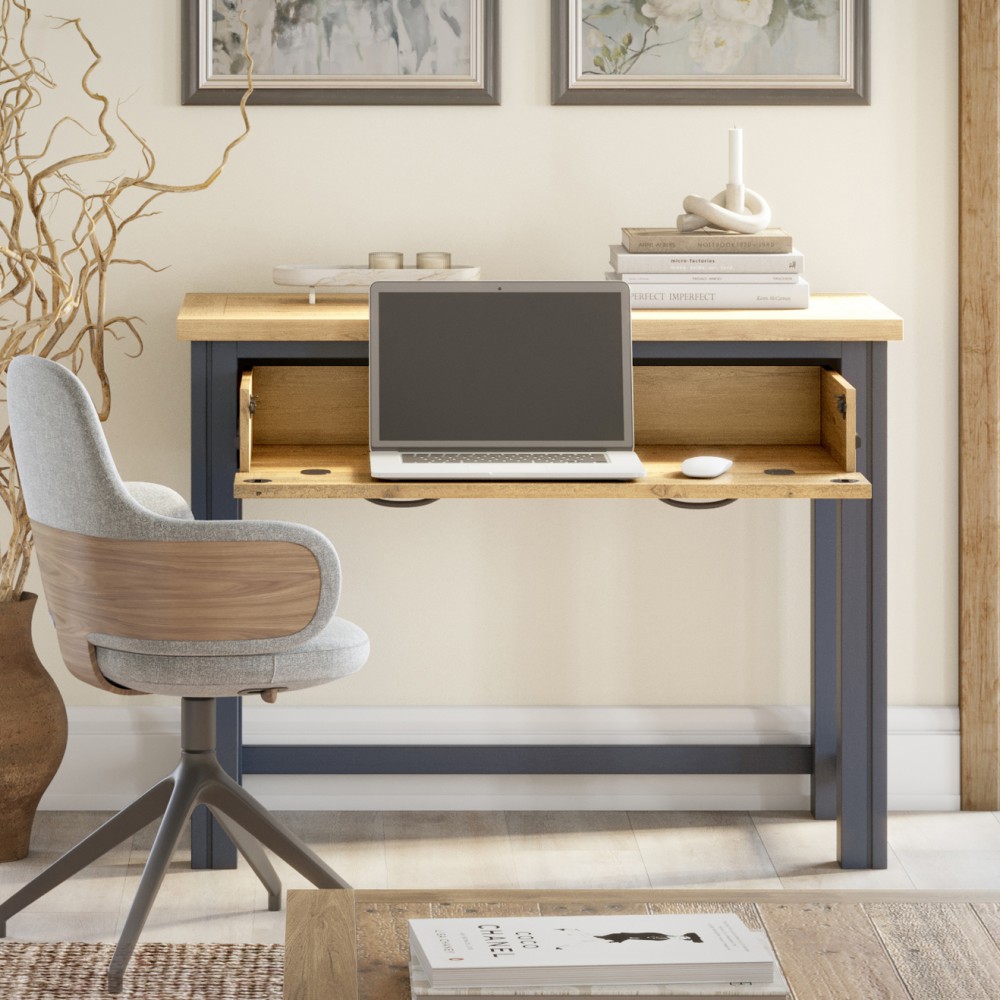 Splash of Blue - Hidden Spacesaver Desk Splash of Blue - Hidden Spacesaver Desk