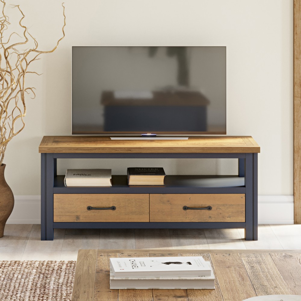 Splash of Blue - Widescreen Television cabinet Splash of Blue - Widescreen Television cabinet