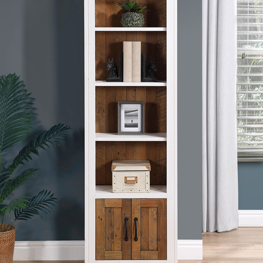 Splash of White - Narrow Bookcase Splash of White - Narrow Bookcase