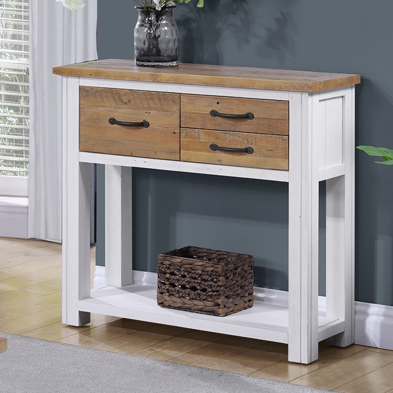 Splash of White - Small Console Table Splash of White - Small Console Table