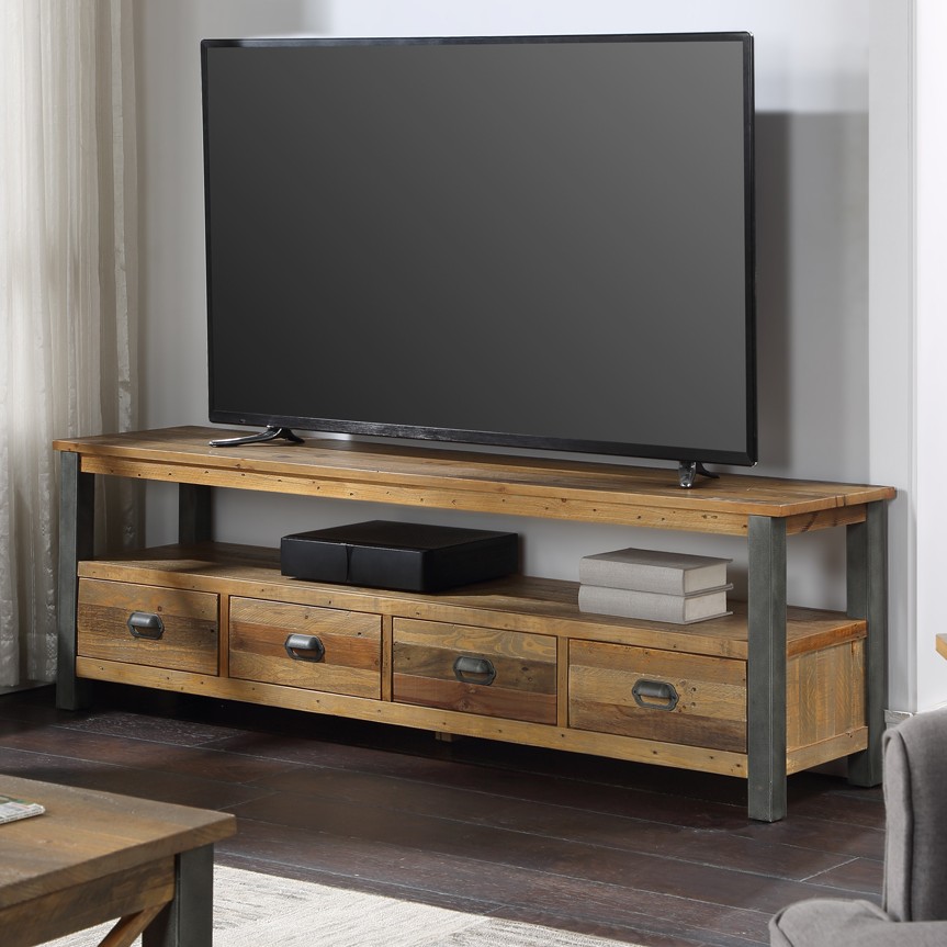 Urban Elegance - Reclaimed Extra Large Widescreen TV unit Urban Elegance - Reclaimed Extra Large Widescreen TV unit