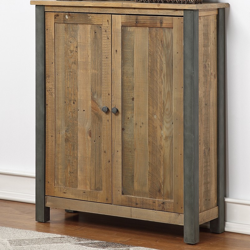 Urban Elegance - Reclaimed Large Shoe Storage Cupboard Urban Elegance - Reclaimed Large Shoe Storage Cupboard