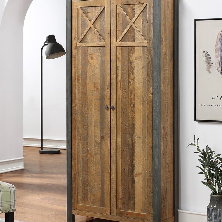 Urban Elegance - Reclaimed Living Room Storage Cabinet