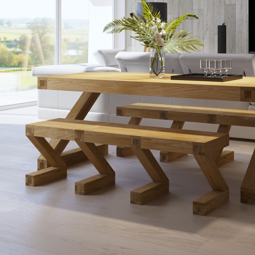 Z Oak Designer Large Bench Z Oak Designer Large Bench