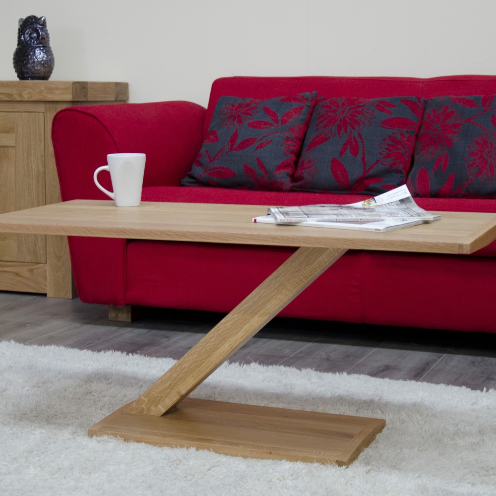 Z Oak Designer Modern Coffee Table