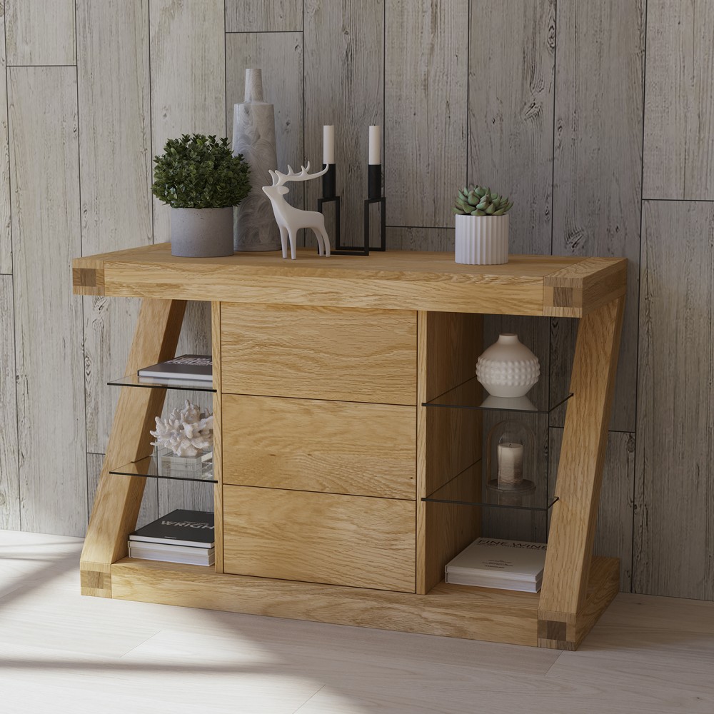 Z Oak Designer Small Sideboard Z Oak Designer Small Sideboard