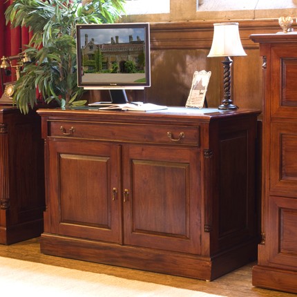 La Roque Mahogany Hidden Home Office La Roque Mahogany Hidden Home Office