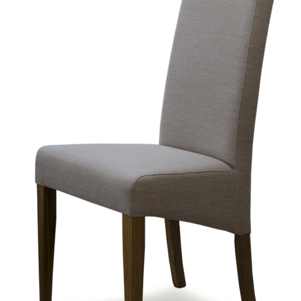 Italia Beige Fabric Oak Dining Chair Italia Beige Fabric Oak Dining Chair