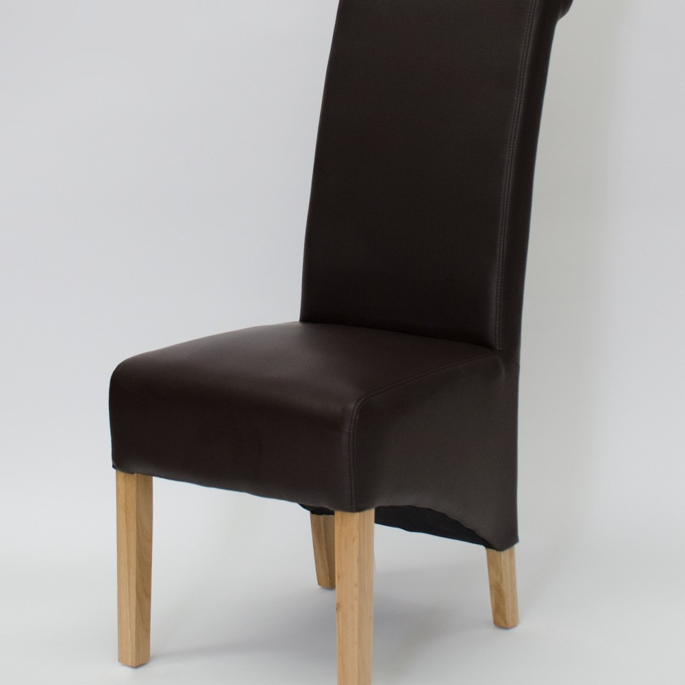 Richmond Coco Leather Oak Dining Chair Richmond Coco Leather Oak Dining Chair