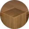 Opus Modern Oak Large Corner Leg Dining Table Opus Modern Oak Large Corner Leg Dining Table