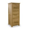 Opus Modern Oak 3 Drawer Filing Cabinet