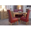 Opus Modern Oak Small Corner Leg Dining Table Opus Modern Oak Small Corner Leg Dining Table