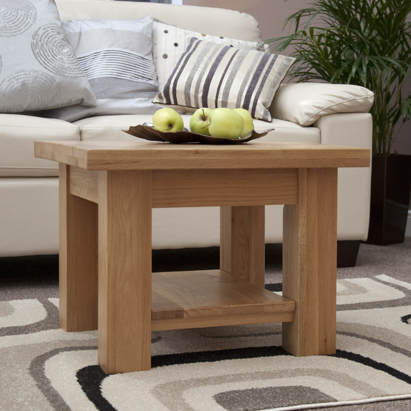 Opus Modern Oak Small 2 x 2 Coffee Table