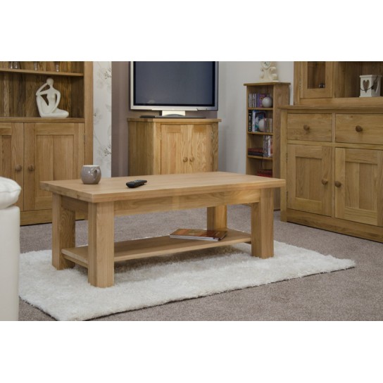 Opus Modern Oak Large 4 x 2 Coffee Table