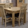 Opus Modern Oak Small Extending Drawleaf Table 