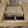Opus Modern Oak Butterfly Extending Dining Table Opus Modern Oak Butterfly Extending Dining Table