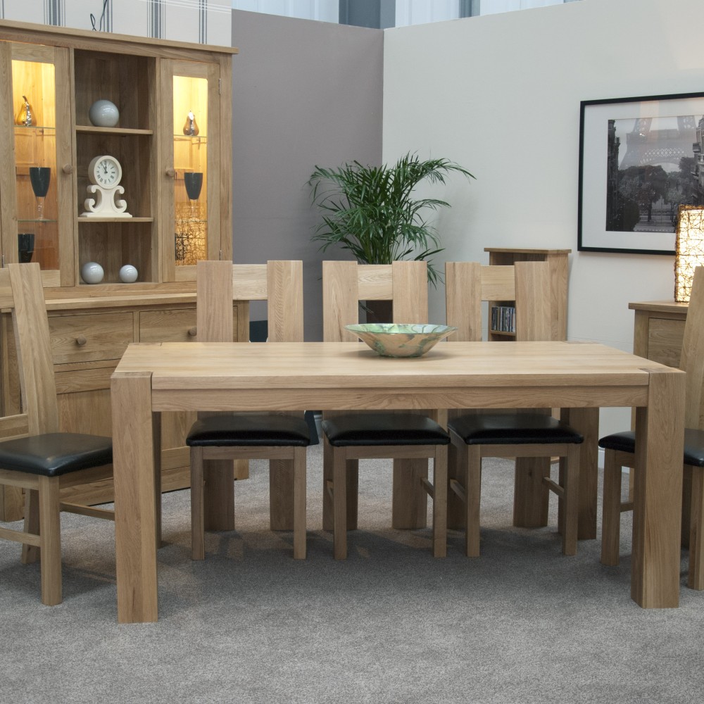 Trend Lifestyle Oak Large Dining Table