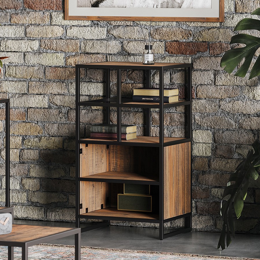 Ooki Reclaimed Modular Open Shelf Bookcase Ooki Reclaimed Modular Open Shelf Bookcase