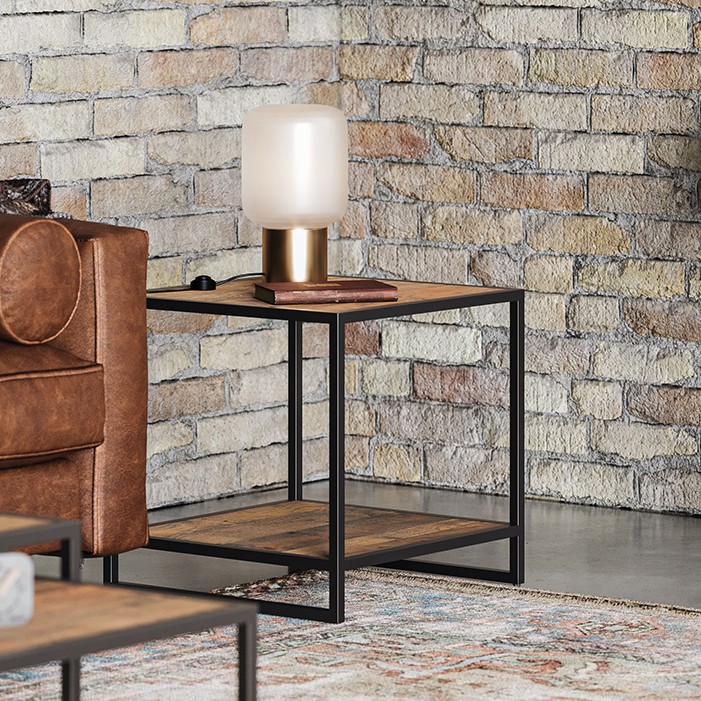 Ooki Reclaimed Lamp Side Table Ooki Reclaimed Lamp Side Table