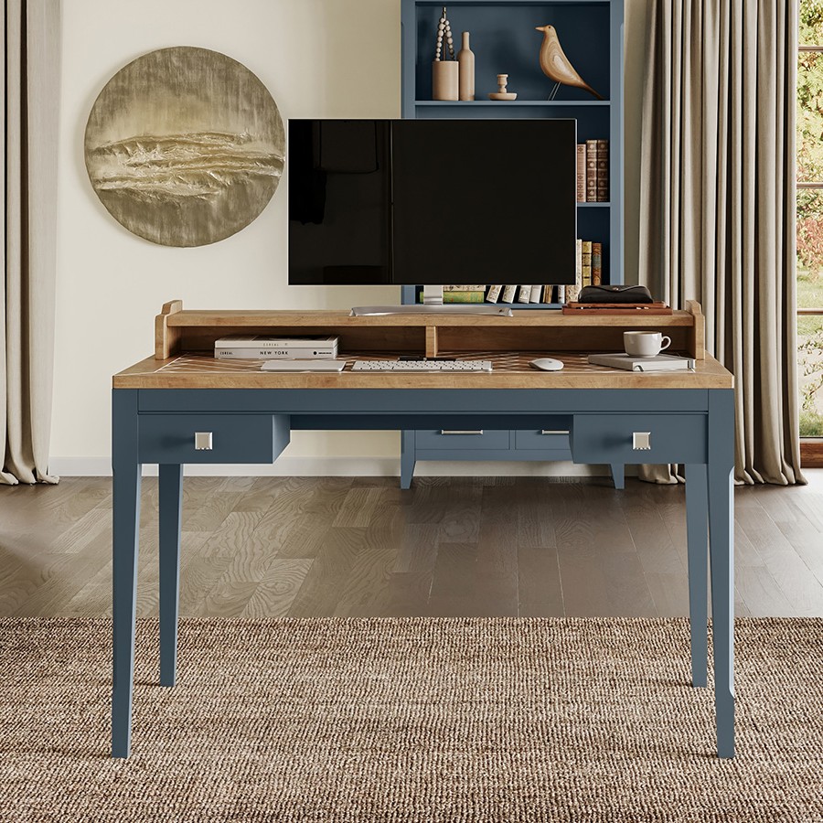 Signature Blue Desk / Dressing Table Signature Blue Desk / Dressing Table